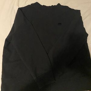 black roots cowel neck sweatshirt